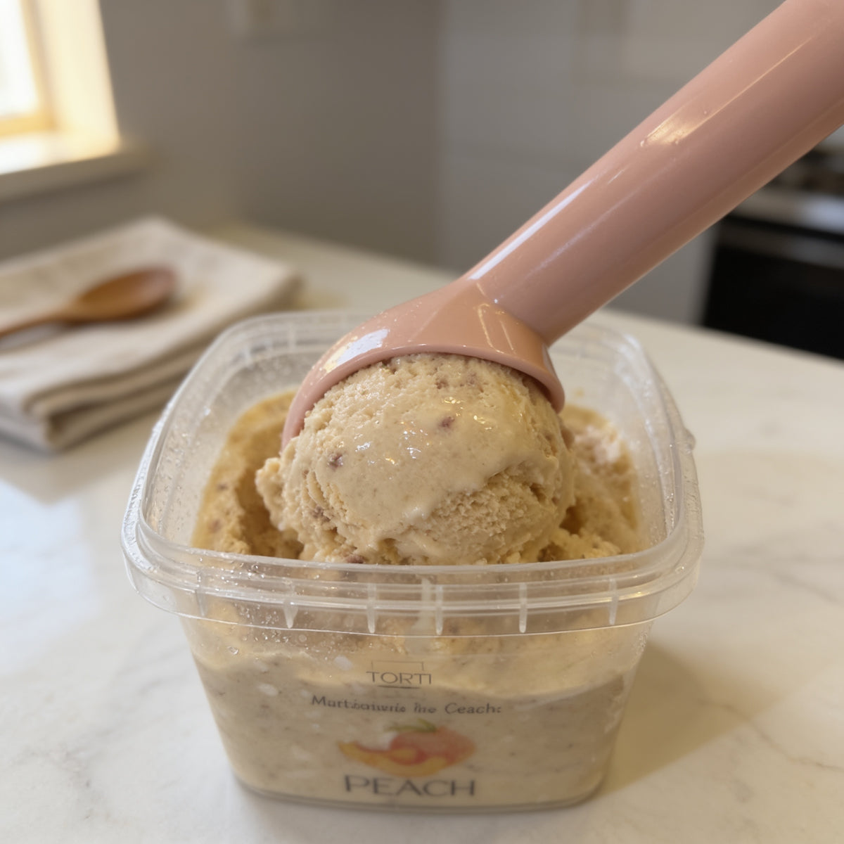 Homemade ice cream